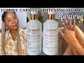 LUMINE CARROT EXTRA STRONG WHITENING LOTION REVIEW |Best lotion for caramel skintone