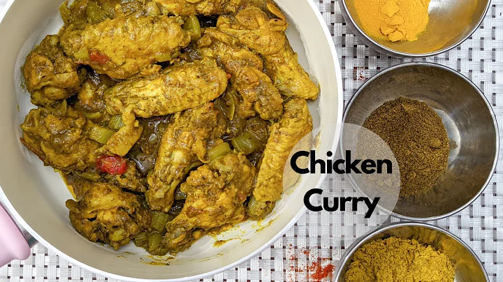 Guyanese Chicken Curry | Chicken Curry using Chick...