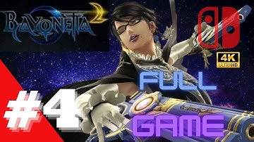 Bayonetta 2 WALKTHROUGH- Nintendo Switch (No Commentary) First playthrough- Part 4