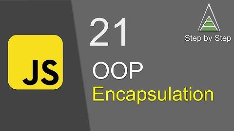 JavaScript Beginners Tutorial 21 | OOP | Encapsulation with example