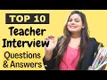 Teacher interview questions  answers teacher interview questions  schoolteacher interview tips