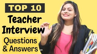 Teacher Interview Questions & Answers |Teacher interview questions | SchoolTeacher Interview Tips