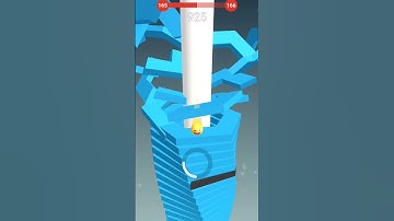 Stack Ball Lvl 165 || Android / IOS Games #shorts #satisfyingvideo