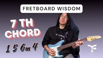 1 5 6m 4 - Fretboard Harmony with 7th Chords 6th String root & 5th String Root