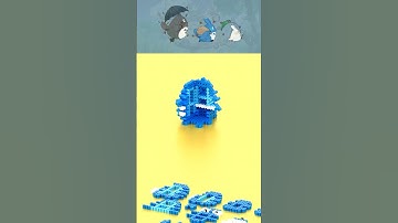 Totoro : Trees and people were good friends. #beads3d #perlerbeads #artkalbeads #hamabeads #beads