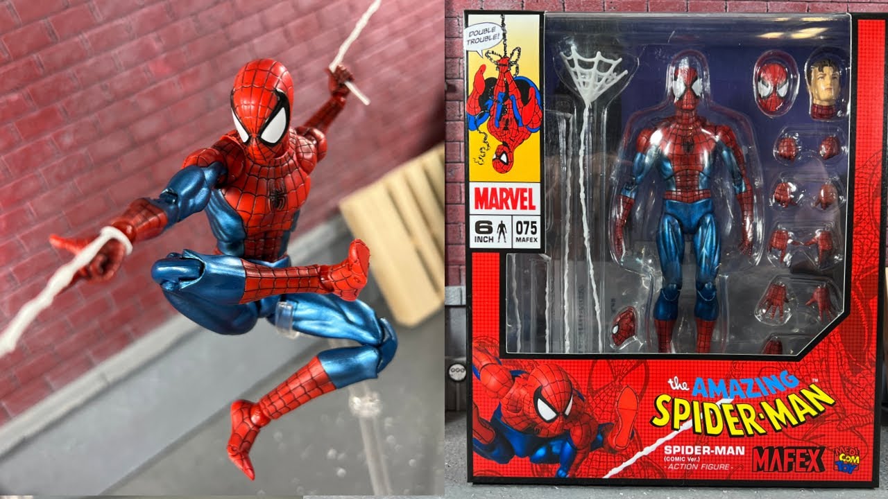 Mafex Amazing Spider Man Classic Costume Ver. No.  Medicom