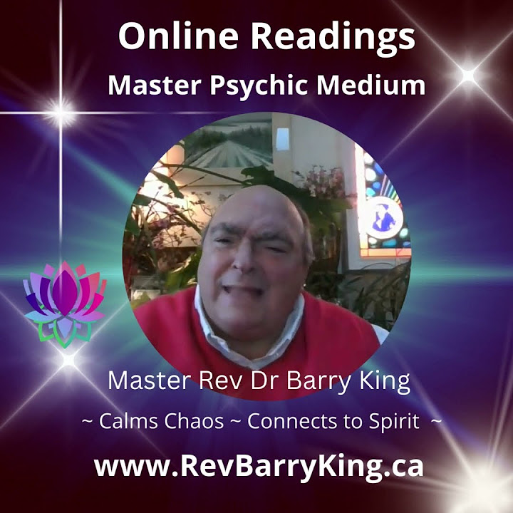 Online psychic reading with rev barry king master psychic medium 