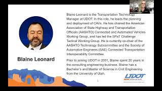 Webinar #6 | Automated Vehicle Road Readiness screenshot 2
