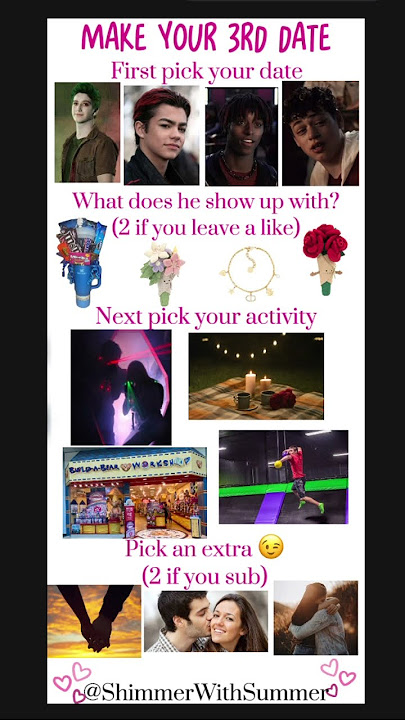 Create your dream date! Date 3 💕 #zombies4 #malachibarton #dreamcometrue