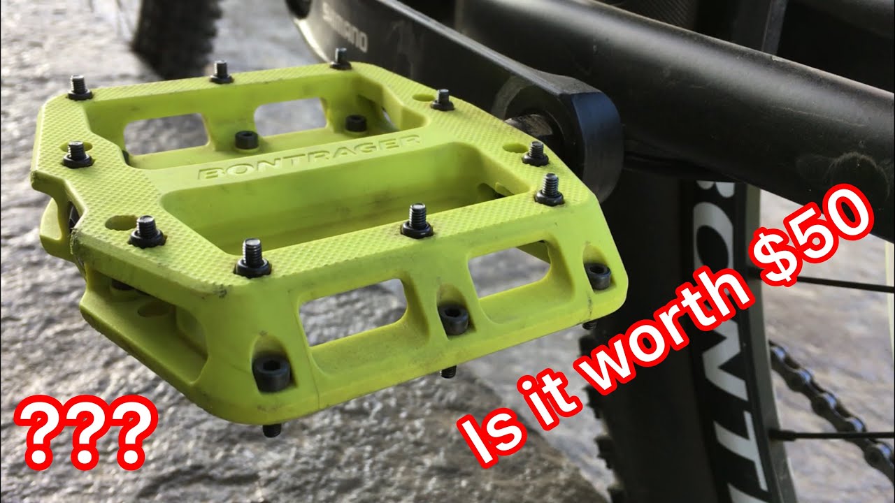 Bontrager Line Elite Pedals Review!!! - YouTube