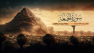 تلاوة سورة الجمعة - القارئ عبدالله الحميد | رواية روح عن يعقوب الحضرمي