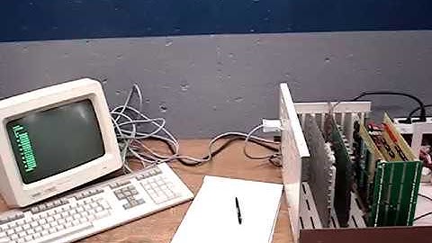 Ohio Scientific 560Z with Intersil IM-6100 Running PDP-8 Code