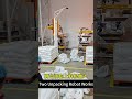 Two Unpacking Robot #machine #factory#pp#polymer#debagging#emptying