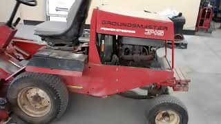 GovDeals: Toro Grounds master 345