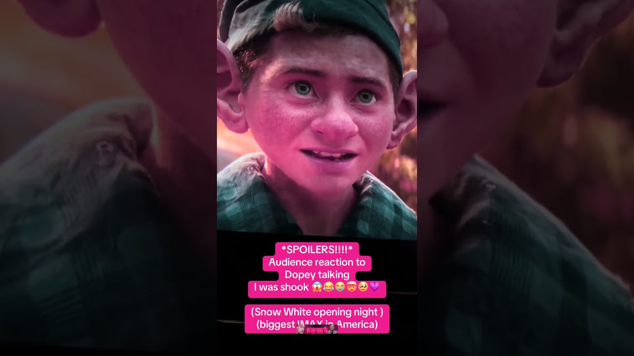 Snow White 2025 Dopey Speaks AMC Lincoln Square Foryour Snowwhitepremiere Snowwhitedopey