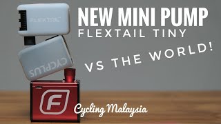 FLEXTAIL Tiny Bike Pump vs Fumpa Mini vs  Cycplus Mini Bike pump. Review and battle of the mini pump