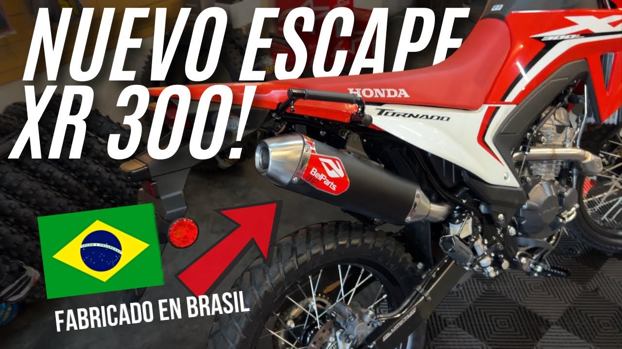 ESCAPE BELLPARTS PARA NUEVO TORNADO 300