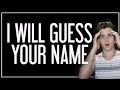 This Video Can Guess My Name?