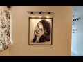 String Art Portrait Time-lapse