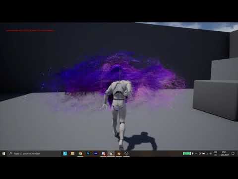 FX SpaceOrb Portal Nebula - UE4 Niagara