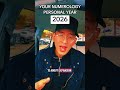 Your Personal Numerology Year For 2026 Numerology Abundance Manifestation 