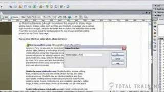 Dreamweaver 8: How to Create jump Links
