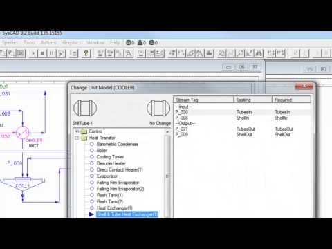SysCAD Tutorial - Section 7.5 Part 1 Change Unit