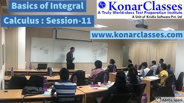 www.konarclasses.com : Basics of Integral Calculus Session-11