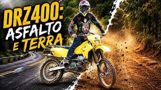 DRZ 400 EMPLACADA NAS TRILHAS DE CAMPINAS