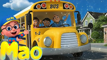Wheels on the Bus Remix | Nursery Rhymes & Kids Songs