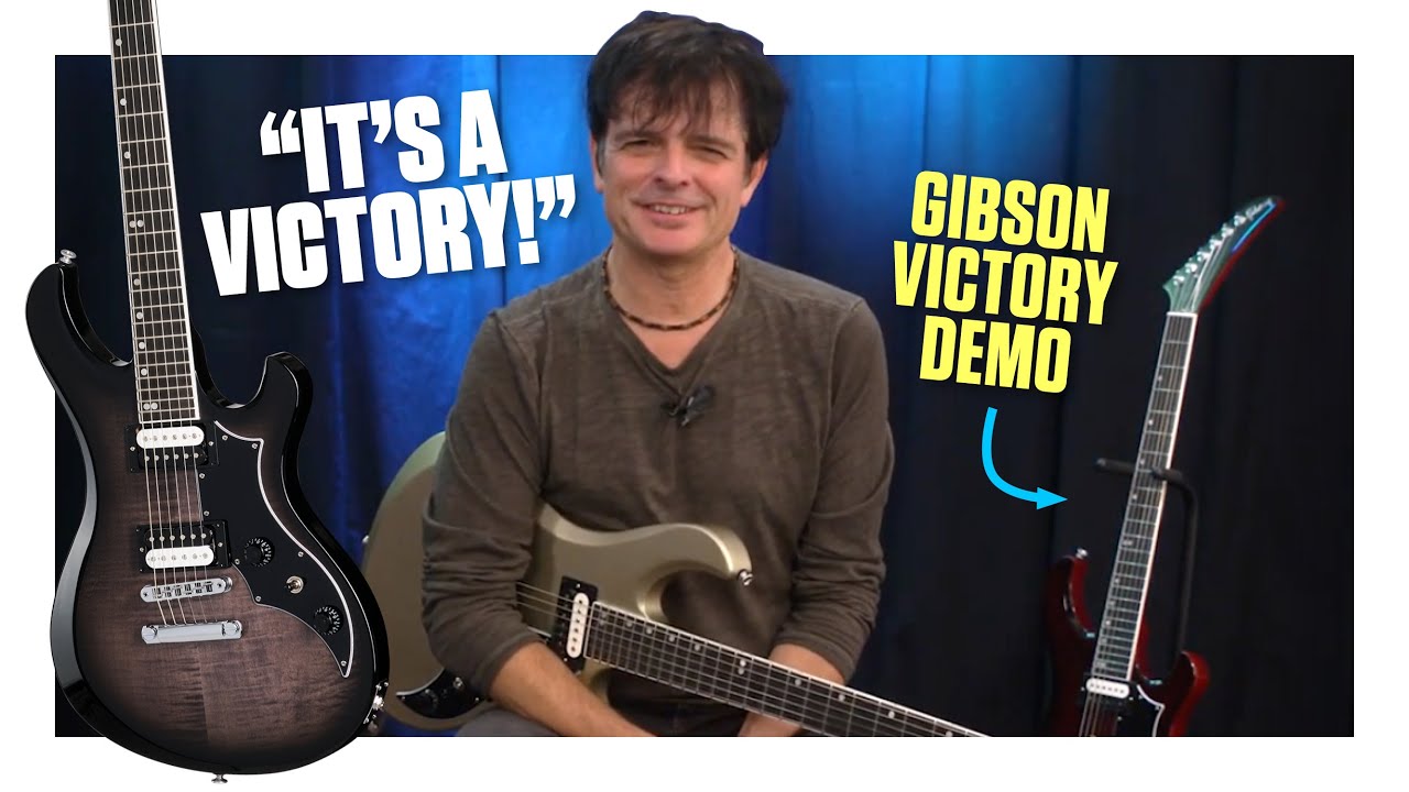 Paul Riario The return of the Gibson Victory - demo by GW's Paul Riario - YouTube