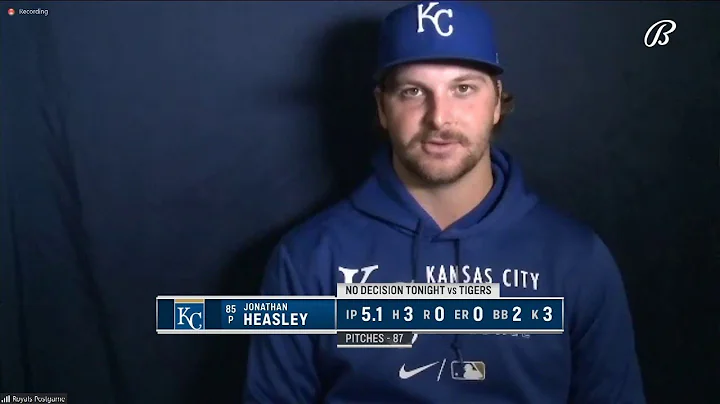 Heasley 'definitely felt a little more settled in'...