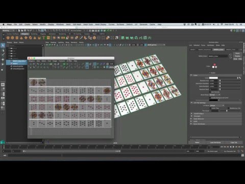 Maya 2016 Ext 2 Tutorial - UDIMs and MASH