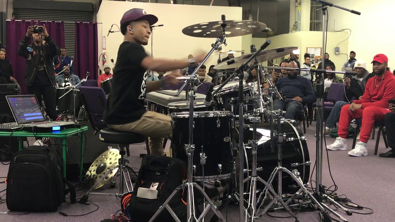 Tony Taylor jr. killing on the drums 2018