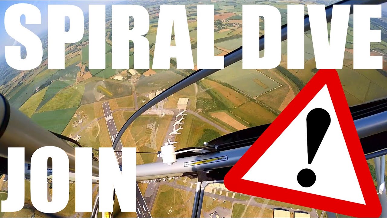 Spiral Dive Overhead Join | Glide Approach Landing | ATC Audio - YouTube
