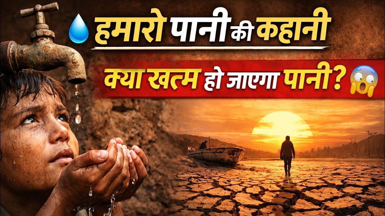 हमारे पानी की कहानी | 🤯 Water Crisis Truth You Must Know 💧