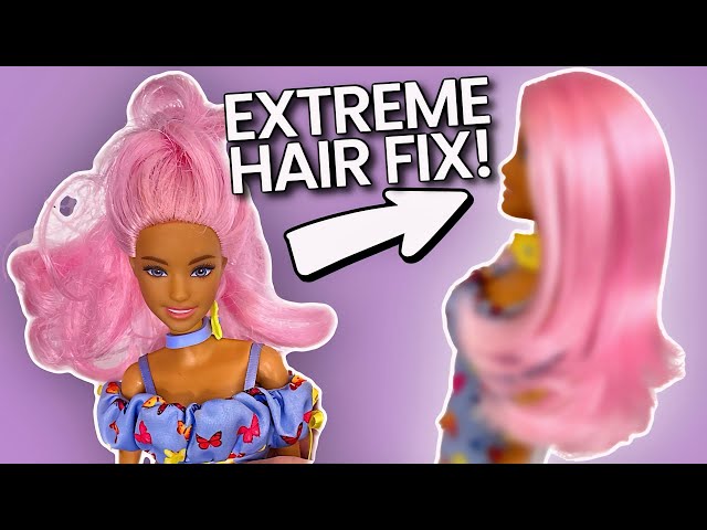 Refurbishing Barbie: Messy Hair Gets a Re-Do! – Home at the WhackyShack