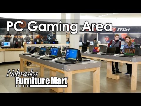 Go Inside The Pc Gaming Area At Nfm Youtube