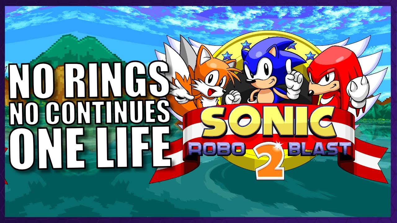 The ULITMATE Sonic Robo Blast 2 challenge! One hit = back to the start!