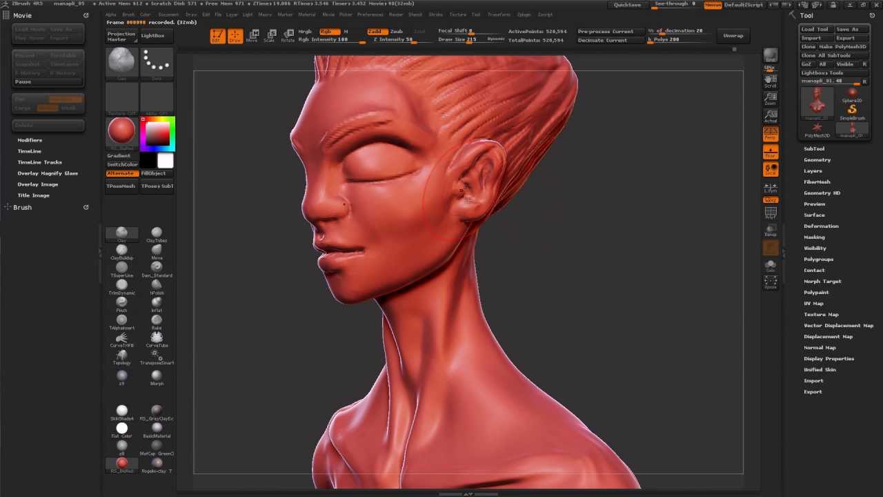 cant play zbrush turntable