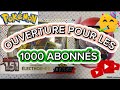 Ouverture de coffret pokemon 151 pour les 1000 abonns 
