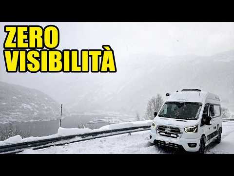 Video BUFERA DI NEVE ESTREMA TRA I FIORDI IN camper | Da Nigardsbreen verso l’Atlantico (Capo Nord Ep. 9)
