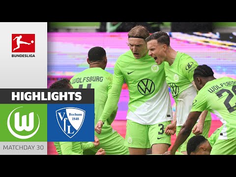 Wolfsburg Bochum Goals And Highlights