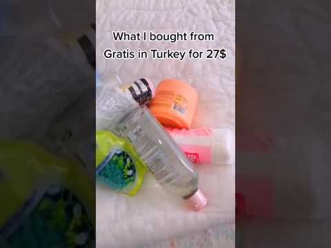 مشترياتي من جراتيس في تركيا      