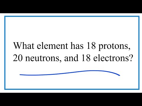 ვიდეო: რამდენია კალიუმის ატომის მასური რიცხვი, რომელსაც აქვს 20 ნეიტრონი?
