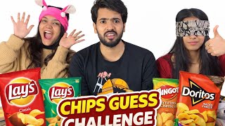 Guess The CHIPS Challenge | Blindfold Challenge || 