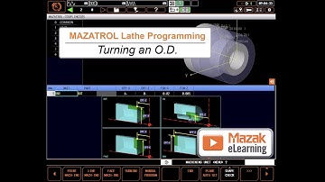 MAZATROL Programming Briefs: Turning an O.D.
