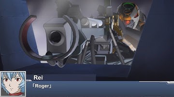 [ENG Sub]Super Robot Wars DD - Evangelion Unit-00 Attacks(SSR5) | スパロボDD - EVA零号機 全武装