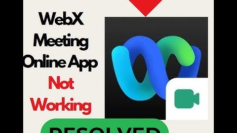 "Fix Webex Meetings App Not Working / Not Opening Problem in Android 📱💼 | Quick Solution!"