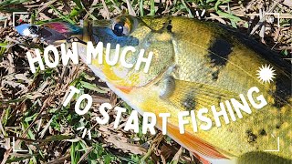 How much does it take to start fishing in singapore?